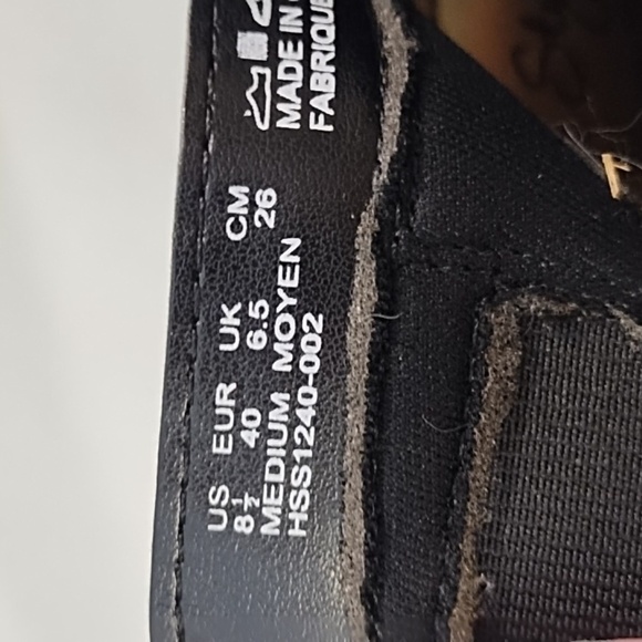 Soft Style Black Vegan Suede Fold Over Side Zip Padded Insole Ankle Boots - Picture 11 of 14